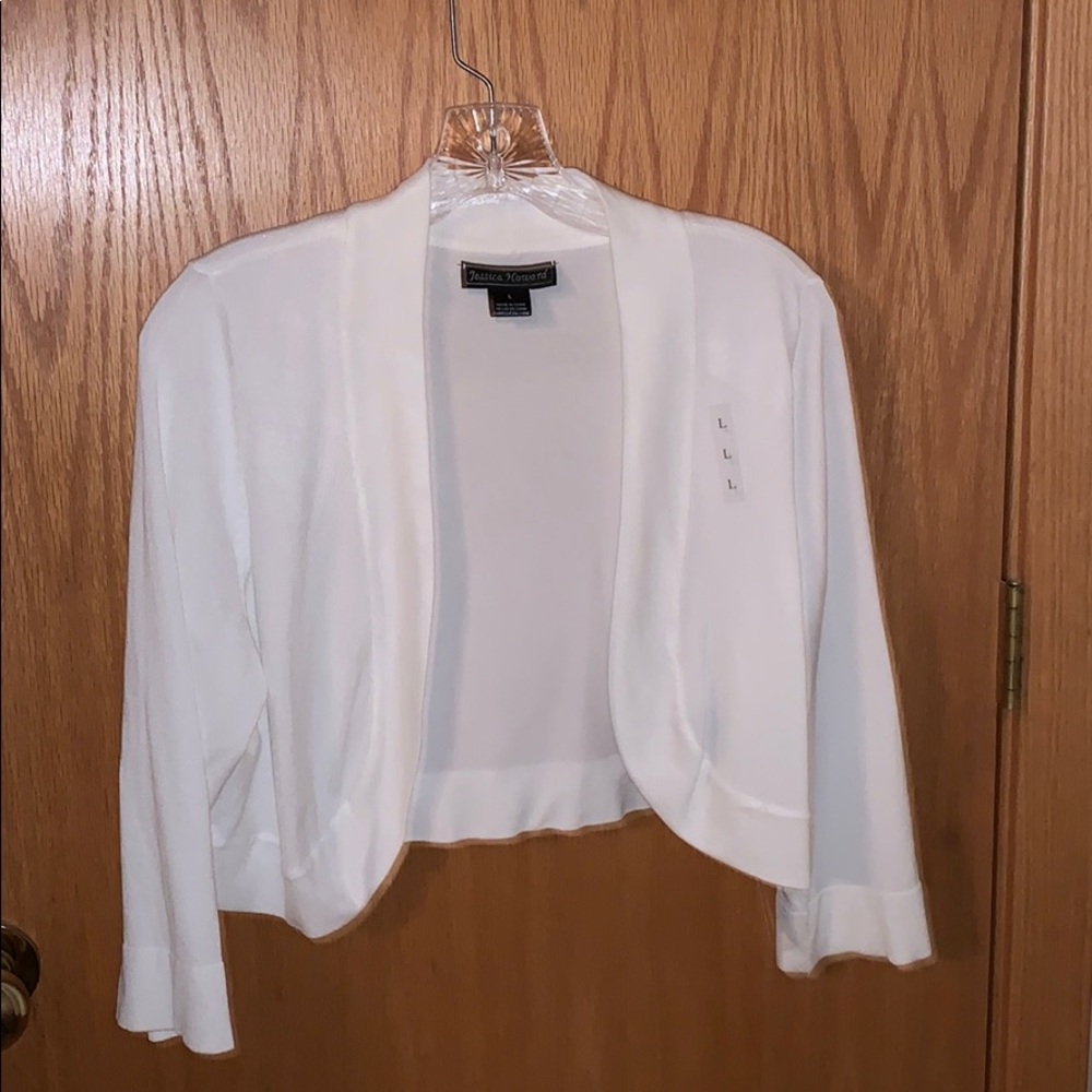Jessica Howard bolero cardigan Size Large